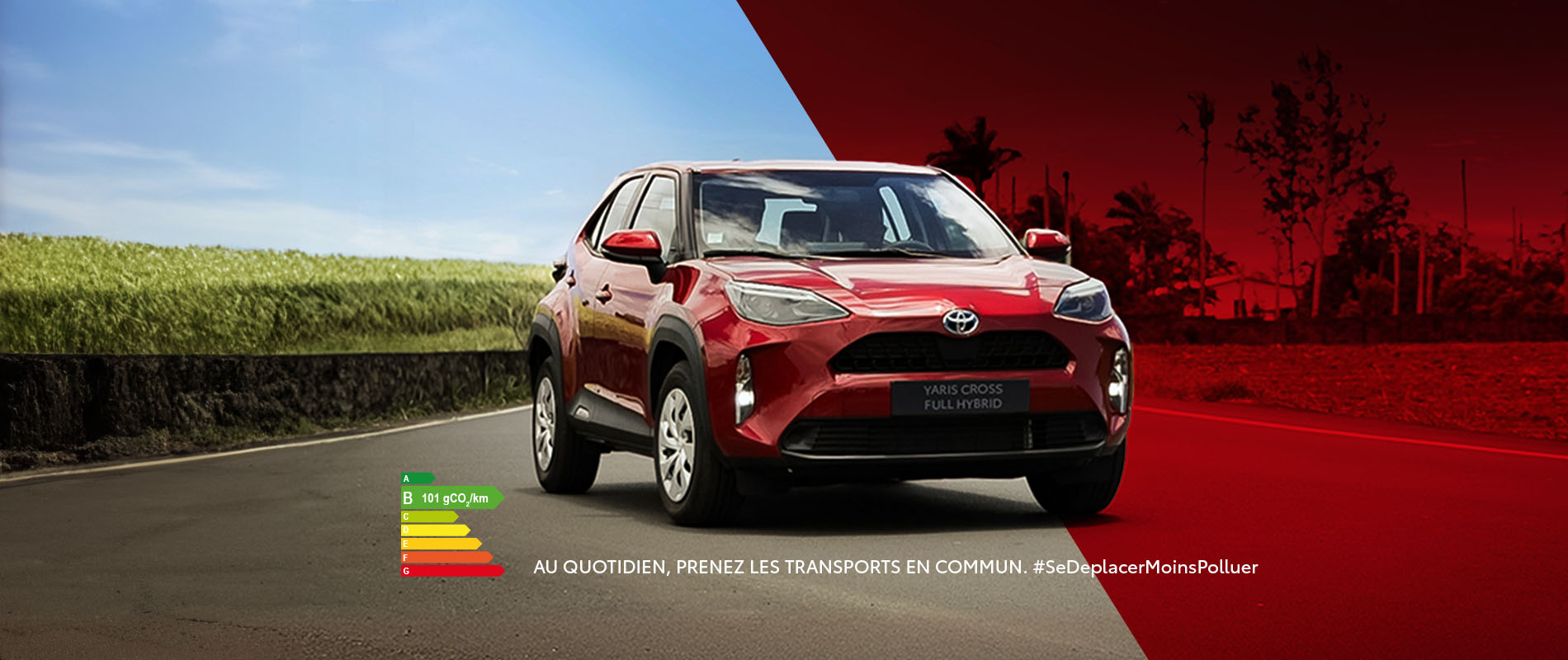 Yaris Cross - Toyota Réunion - Novembre 2024 - Home Page